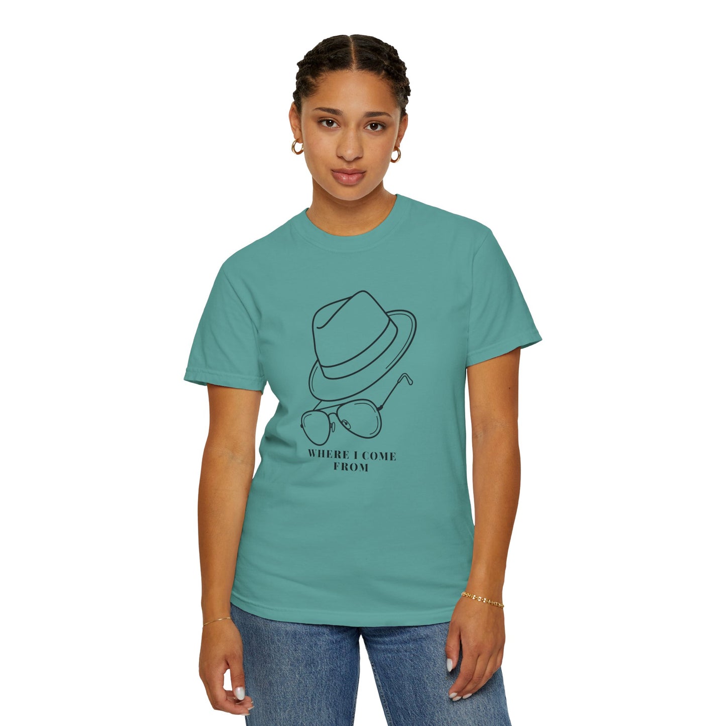  Worn-in vintage country graphic tee men and women