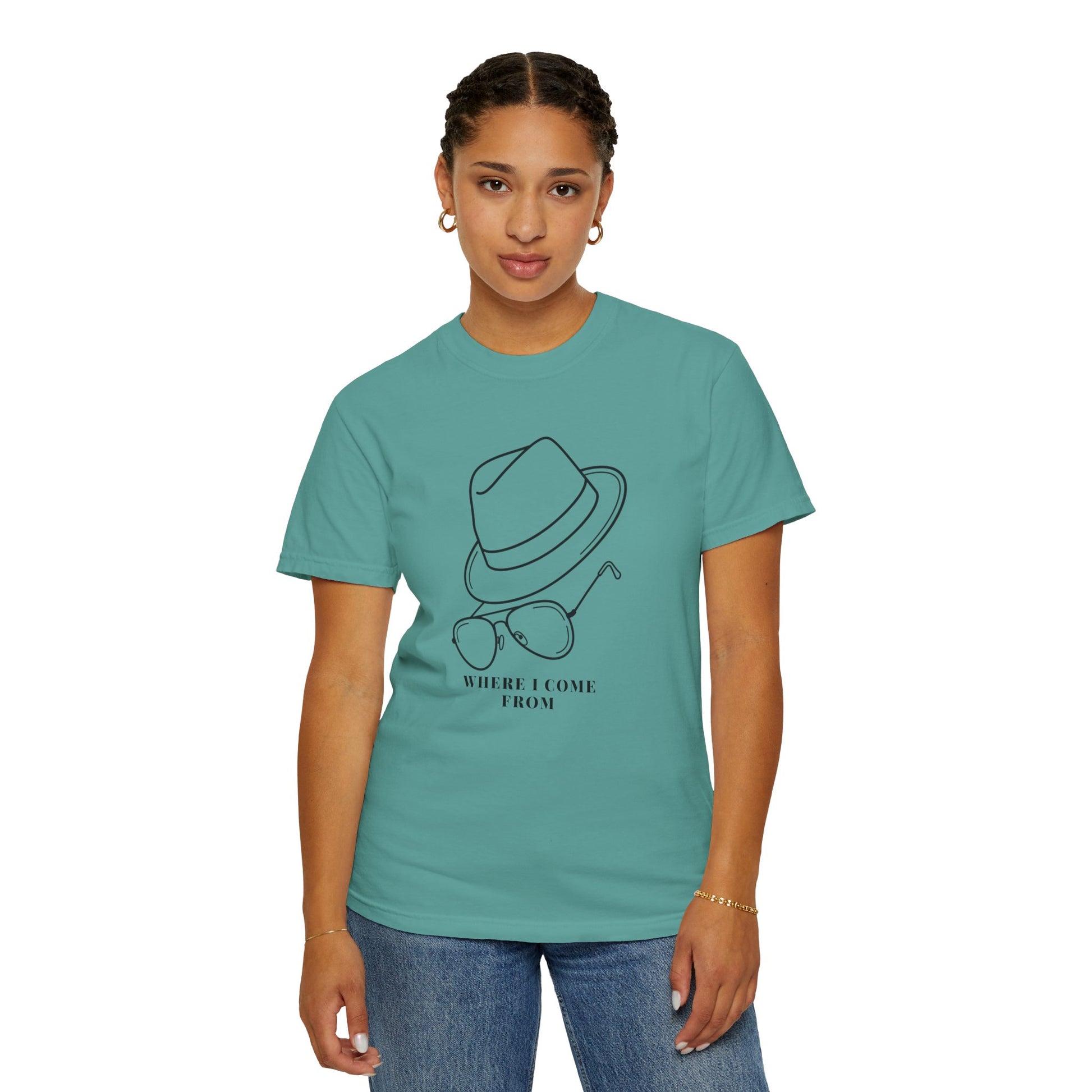  Worn-in vintage country graphic tee men and women