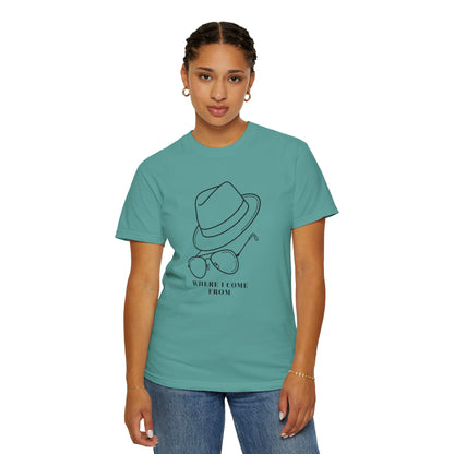  Worn-in vintage country graphic tee men and women