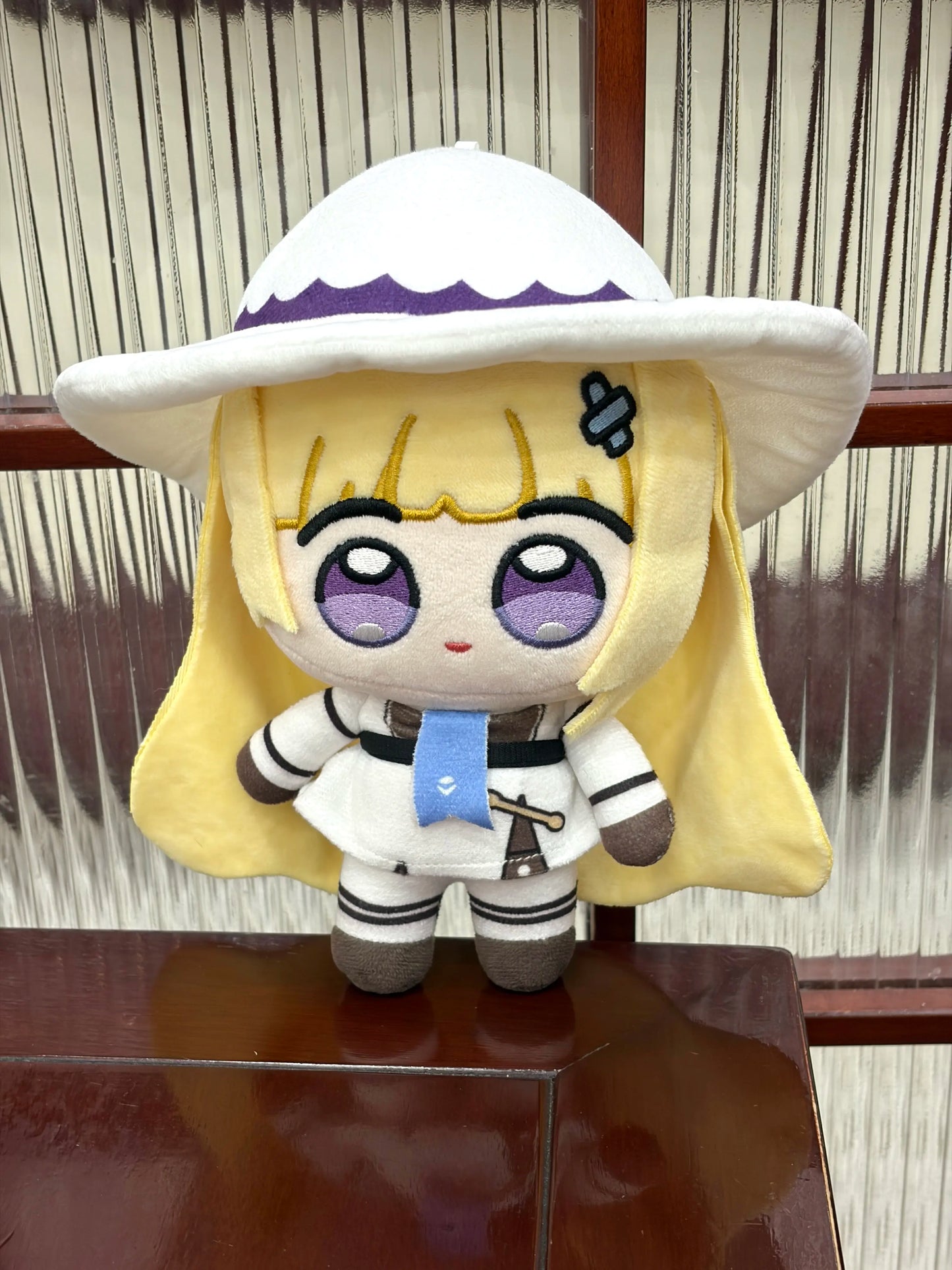 Wuthering Waves Phoebe plush soft collectible figure side view