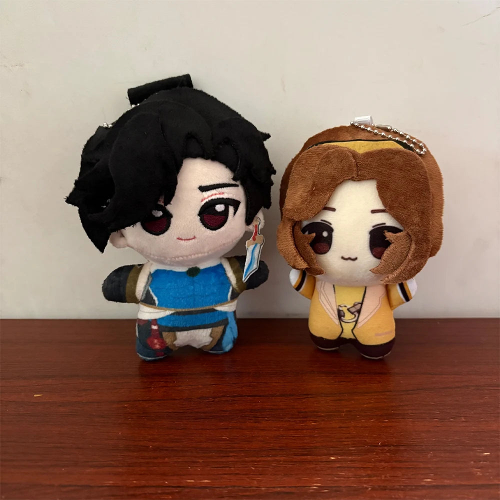 Wuyang Genji plush toy side view East Asian aesthetic design
