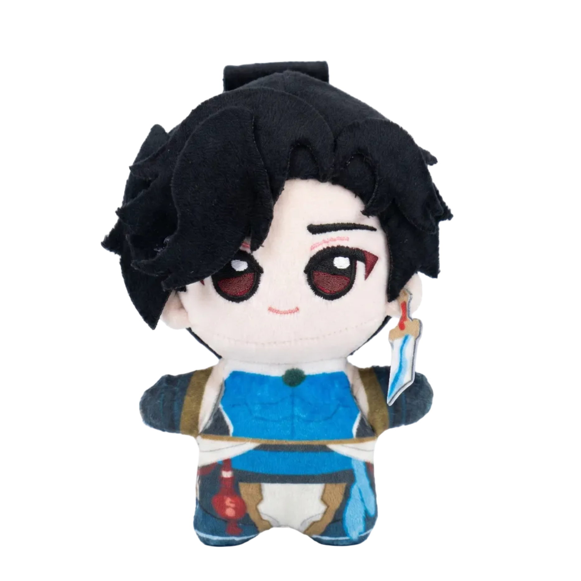Wuyang Genji plush water-themed costume design handmade plushie
