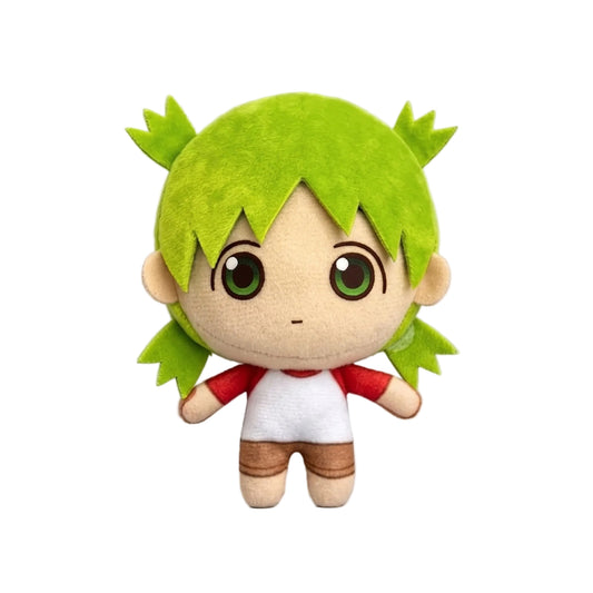 Yotsuba Koiwai plush keychain handmade 10cm front view white background
