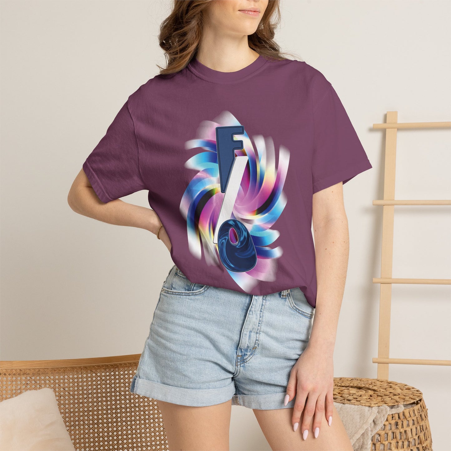 Yume lifestyle graphic tee, F/O fictional other emblem, fan culture wearable art statement piece
