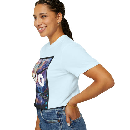 Yumejin graphic tee featuring pastel-lit dreamscape, floating jellyfish, and F/O centerpiece design