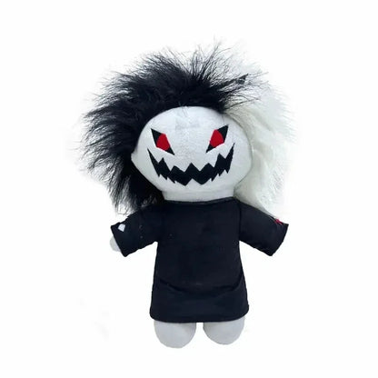 ZXC cursed cat plush 27cm dark meme stuffed animal
