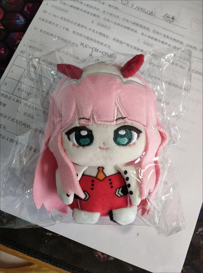 Zero Two Code 002 plush soft fabric texture detail