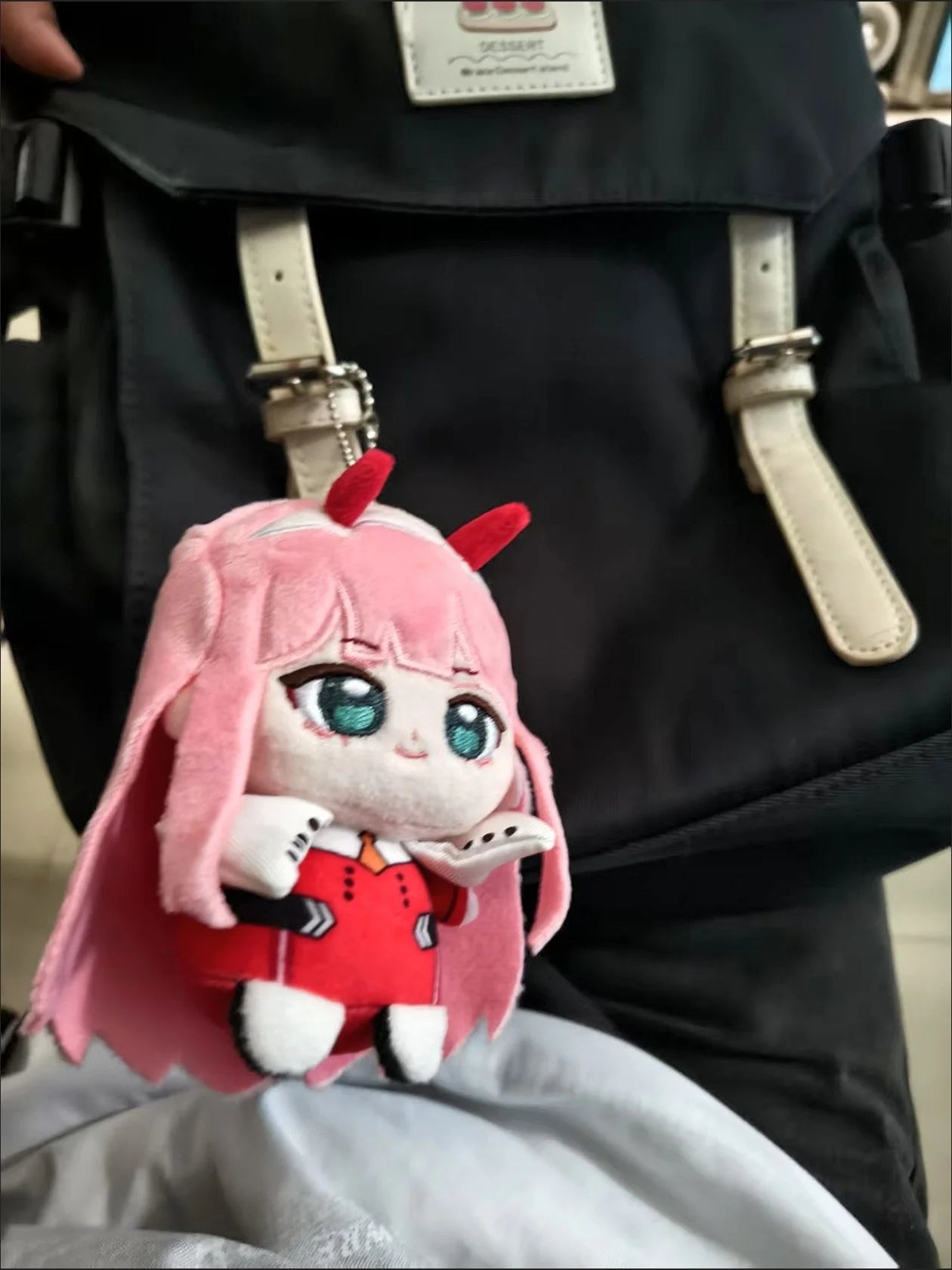 Zero Two chibi plush DARLING in the FRANXX merchandise