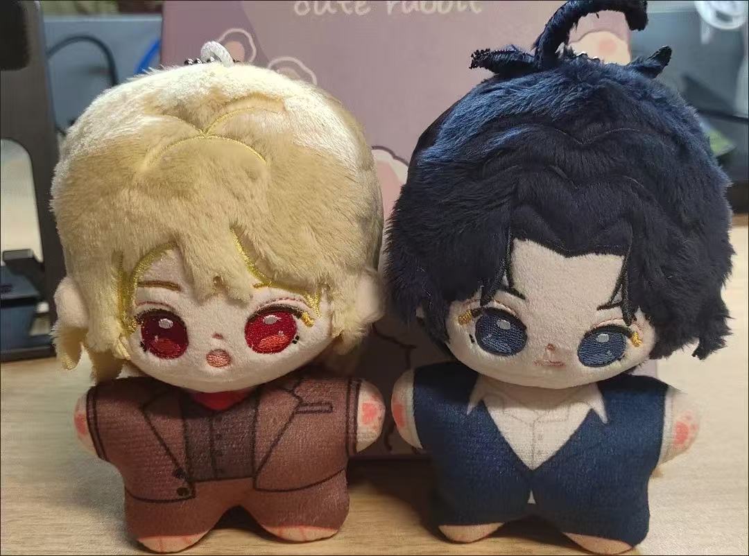 anime plush 10cm size reference hand held william plush
