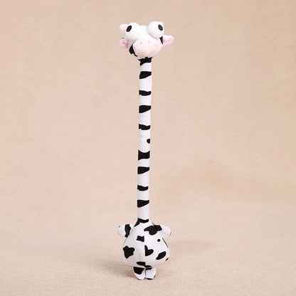 bendable animal plush charm dog sheep mouse tiger in posed positions