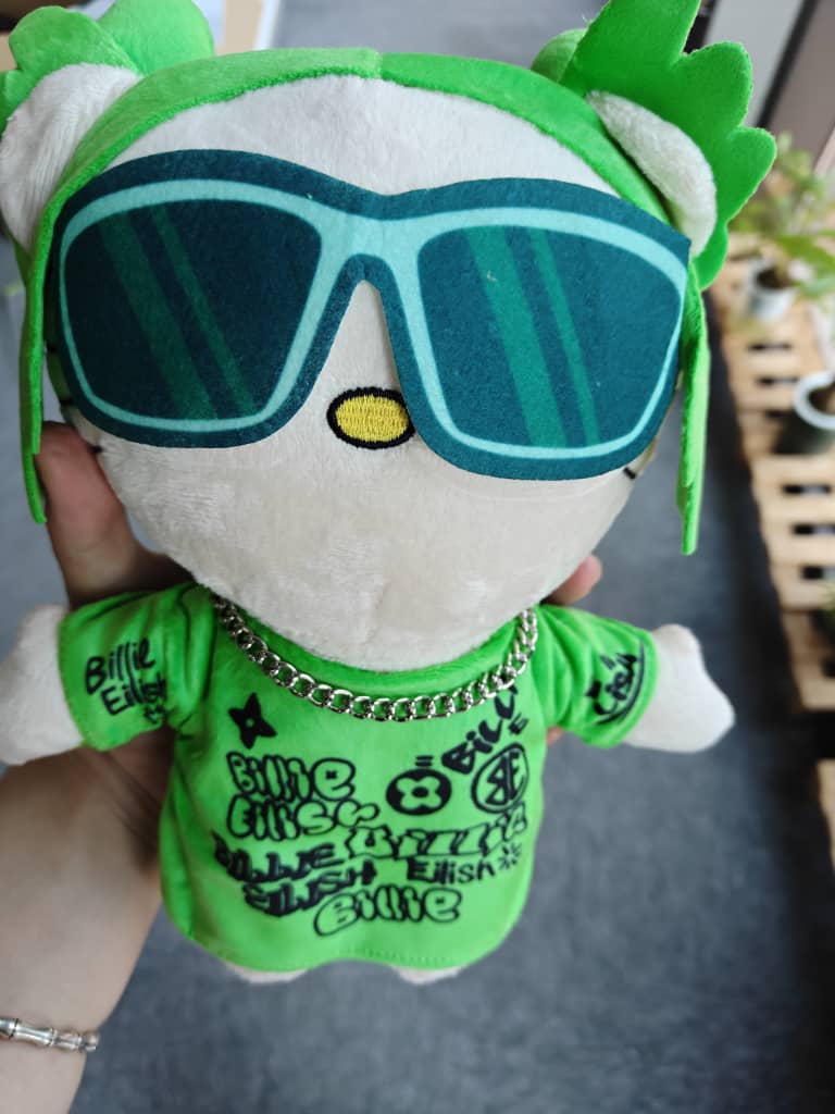 billie stuffed fan toy 