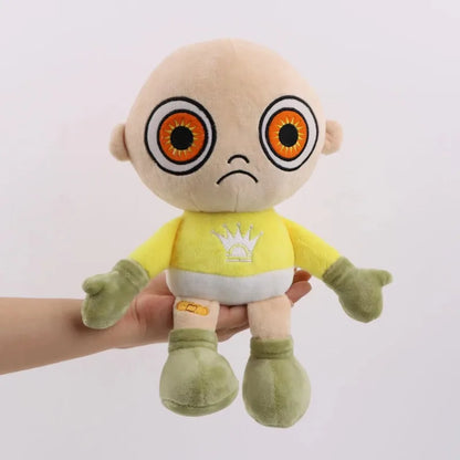 creepy cute plush infant antagonist horror game inspired collectible
