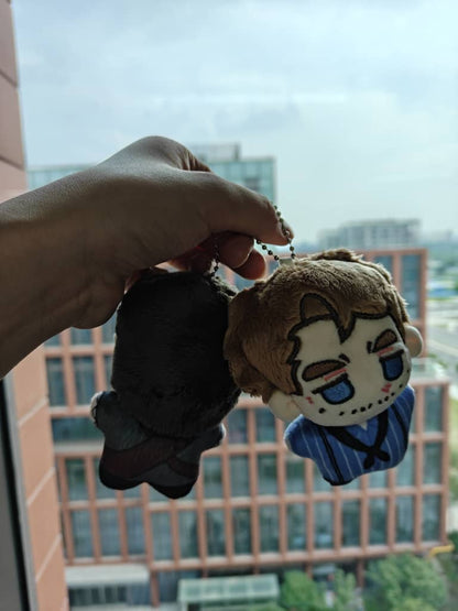 detailed view of a plush 