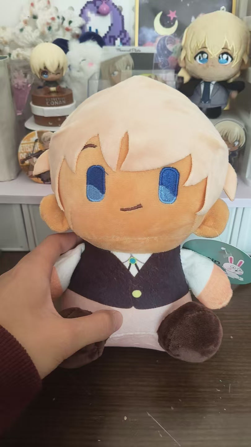 detective conan plush toy 20cm fan art conan edogawa collectible soft