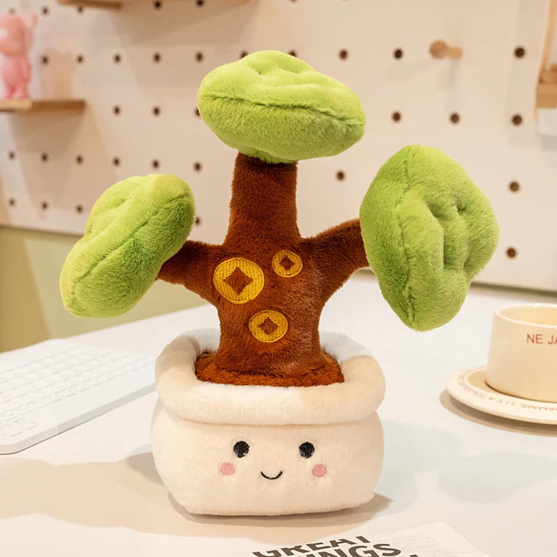 gift idea for plant lover kawaii plush potted plant collection six variants