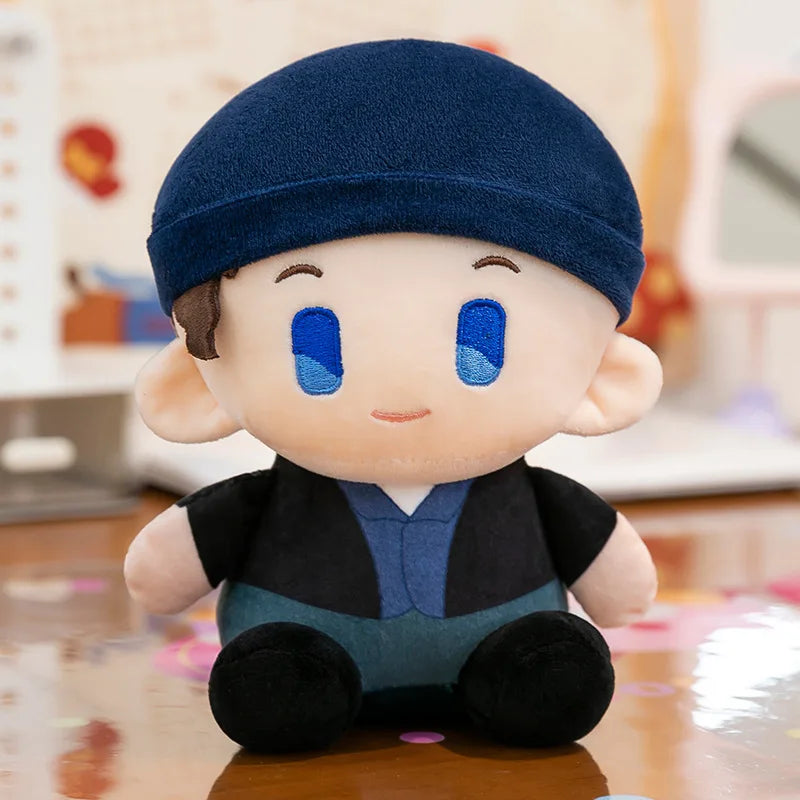 haibara ai anita hailey plush black organization detective conan
