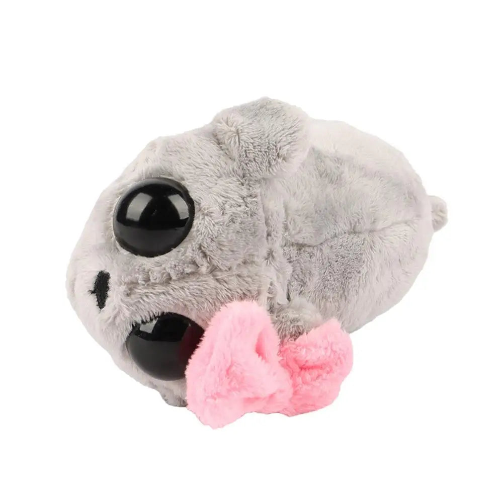 hamster meme plush toy close up facial detail
