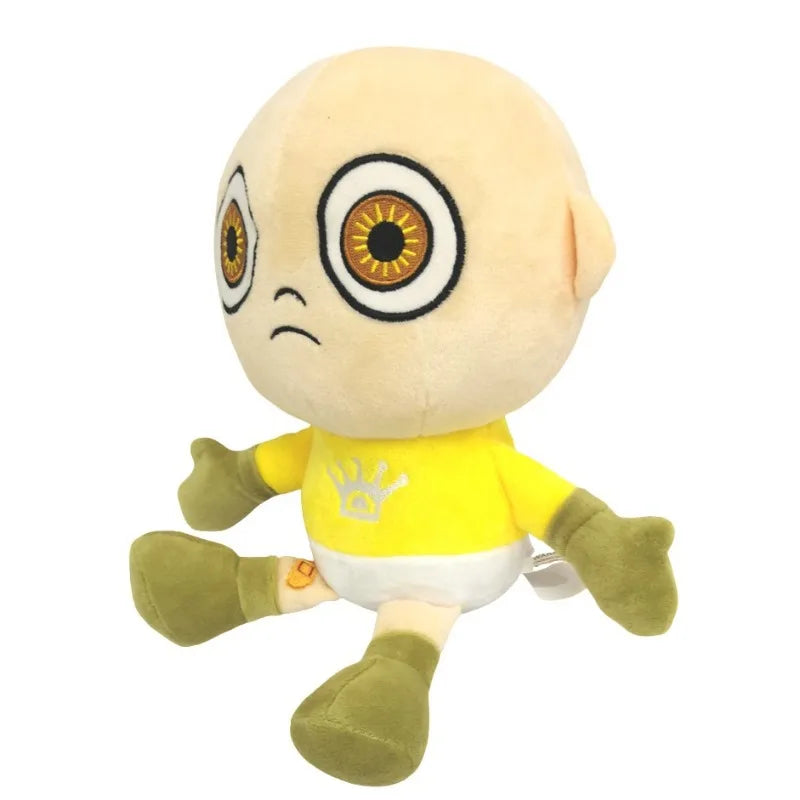 horror game plush soft PP cotton filled creepy infant stuffed toy
