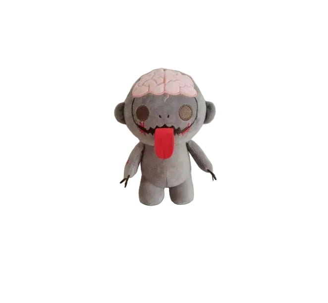 licker plush chibi style 20cm front view exposed brain and red tongue
