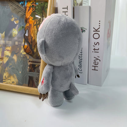 mutant monster stuffed animal chibi design side profile view