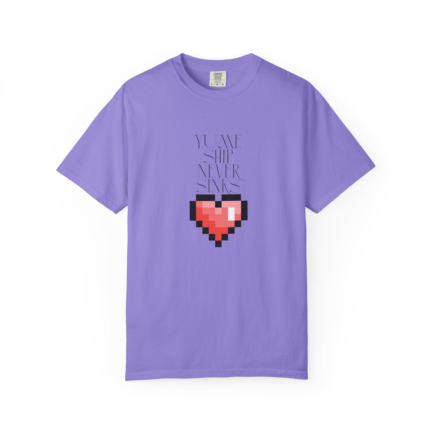 nostalgic gaming apparel garment dyed tee lifestyle worn shot
