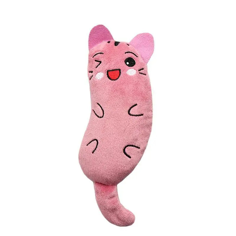 orange dog crinkle plush kicker toy soft
