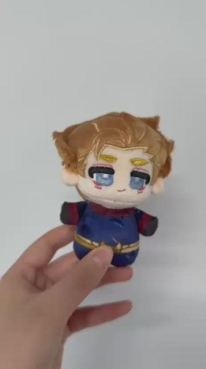 Homelander Plush Toy, The Boys Fan Art Stuffed Doll, 10cm, Soft Collectible Gift