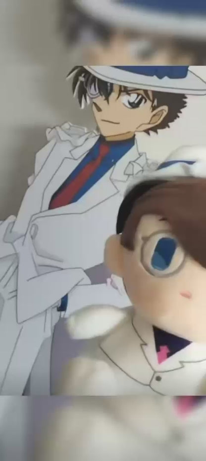 bourbon rei furuya plush toy detective conan undercover agent 20cm