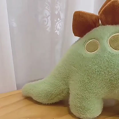 Stegosaurus Plush Toy Soft Dinosaur Stuffed Animal Baby Blue & Green Dino Plushie 39cm