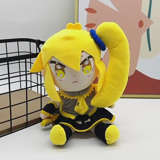 Neru Plush | Akita Neru Fan Art Chibi Plushie | Handmade Vocaloid Collectible Toy