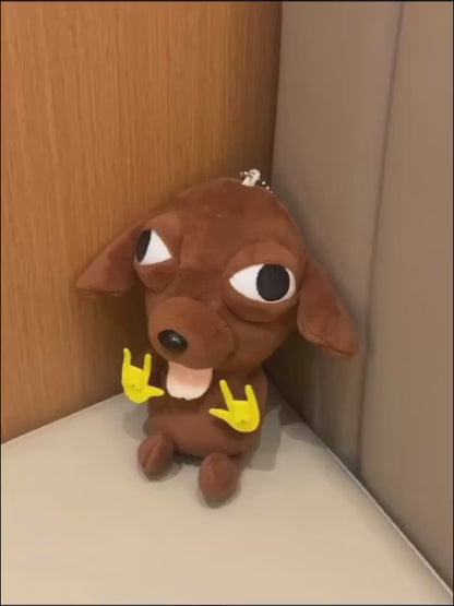 Funny Chihuahua Plush Puppy  Cute 10 Inch Stuffed Chihuahua Plush Toy & Pendant