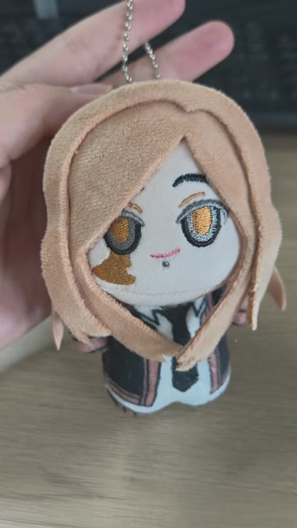 Tamsy Plush - Handmade Tamsy Caines Plushie Fan-Inspired Anime Villain Plush Toy 10cm