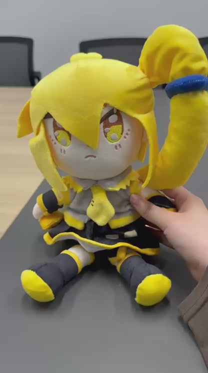 Neru Plush | Akita Neru Fan Art Chibi Plushie | Handmade Vocaloid Collectible Toy