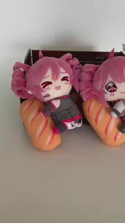 Kasane Teto Plush Meme Edition  20cm/ 7.87inch UTAU SynthV French Bread Plushie
