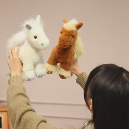 Premium 30cm pony plushie made from breathable cotton fabric for maximum softness