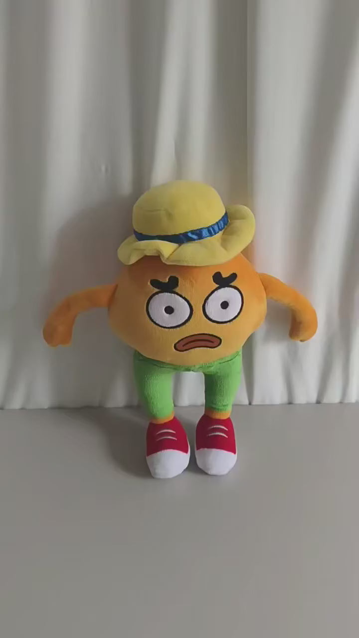Full body view haunted mansion co-op game plush 30cm fan inspired horror comedy gaming gift for adults
