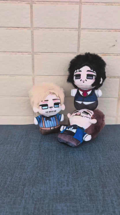 Handmade Kieran Plush Pendant | Javier Escuella Plush | Outlaw Gang Fan-Inspired Plushie 10cm | Sold Separately