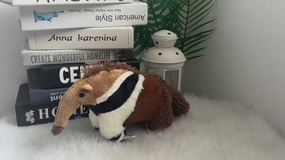 Giant Anteater Plush Toy  Soft Stuffed Anteater Wildlife Plush Gift