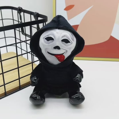 Wazzup Ghost Plush Toy, Scary Movie Ghostface Plush 19cm, Horror Movie Plush Collectible