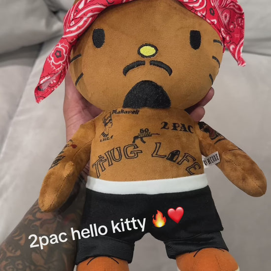 Tupac Hello  Kitty Plush Toy