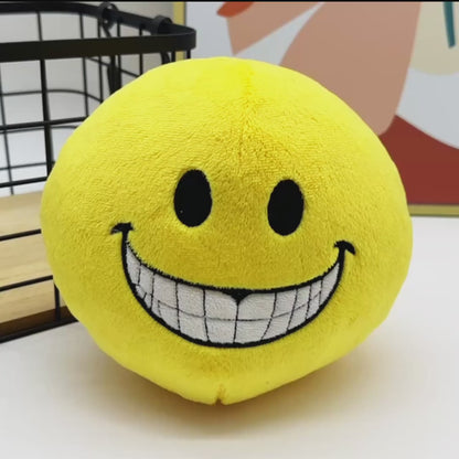 Halloween plush creepy smiley face collectible gift idea