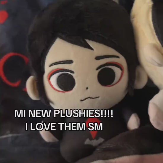 My Chemical Romance Three Cheers Plushies - 15cm Gerard, Frank, Mikey & Ray Plush