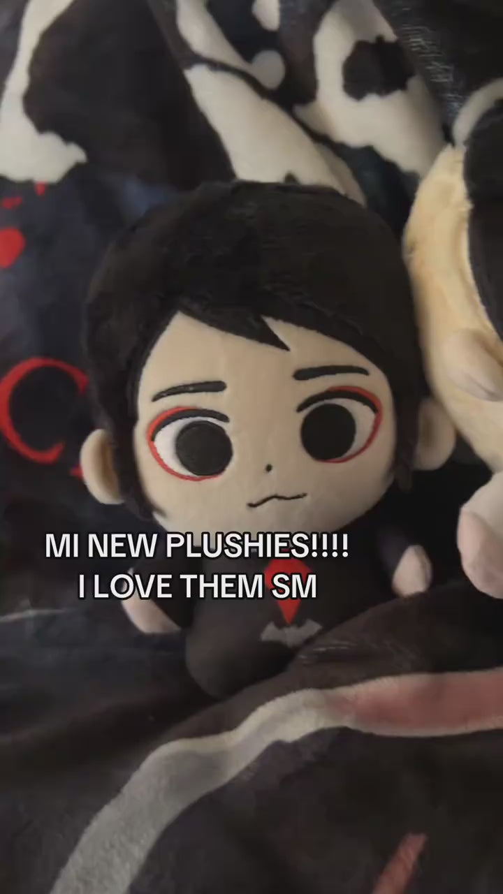 My Chemical Romance Three Cheers Plushies - 15cm Gerard, Frank, Mikey & Ray Plush