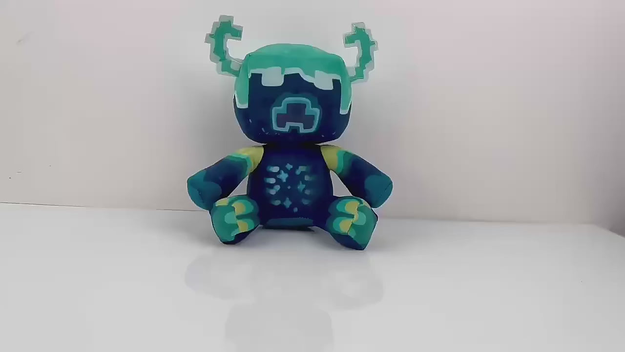 Warden doll handmade cotton plush for collectors and gamers
