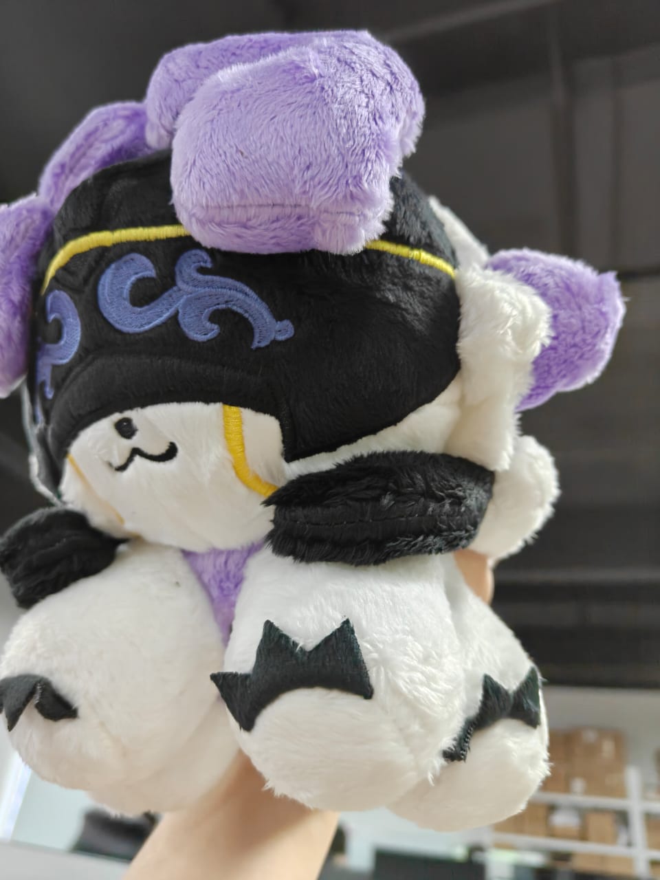 side view of lygus plush 