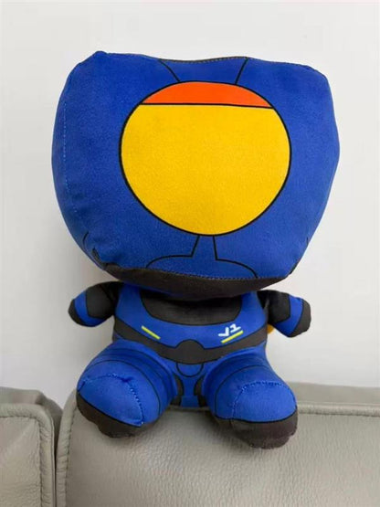 v1 plush machine character from ULTRAKILL standing front view