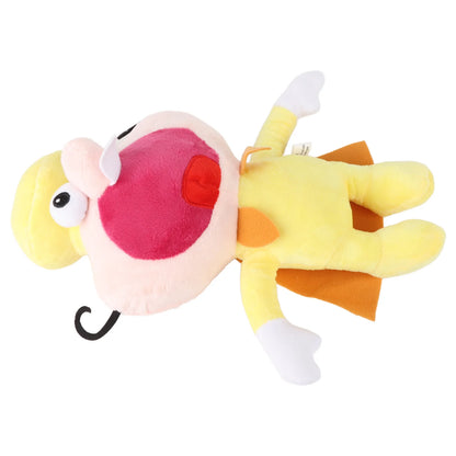 yellow suit antagonist plush toy indie game inspired
