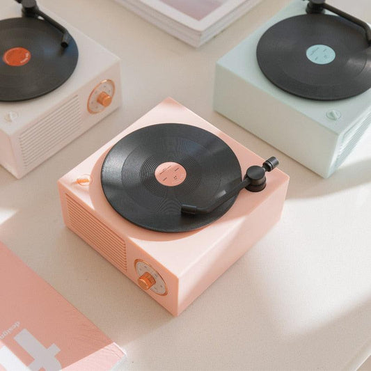 Vinyl record Bluetooth speaker - aprasi