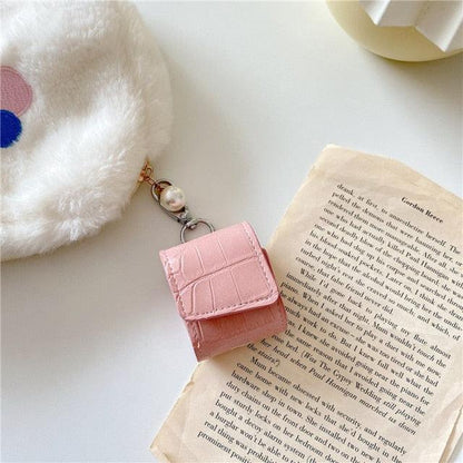 Luxury Leather Bag case For Airpods - aprasi