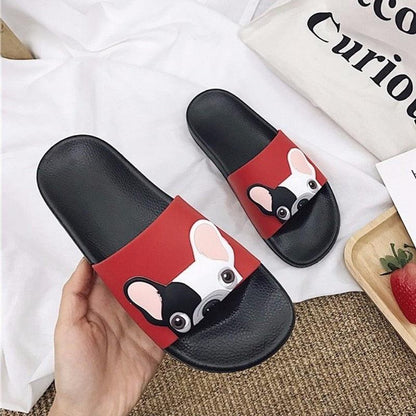 Frenchie slippers - aprasi